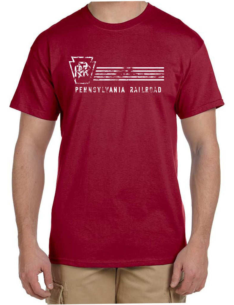 Pennsylvania Railroad Faded Keystone Logo Shirt
