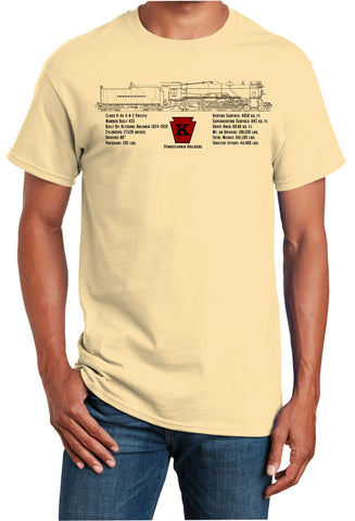 Pennsylvania Railroad (PRR) K-4 4-6-2 Shirt