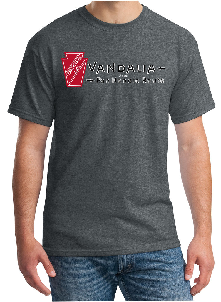 Pennsylvania Lines "Vandalia and Pan Handle Route" Logo Shirt