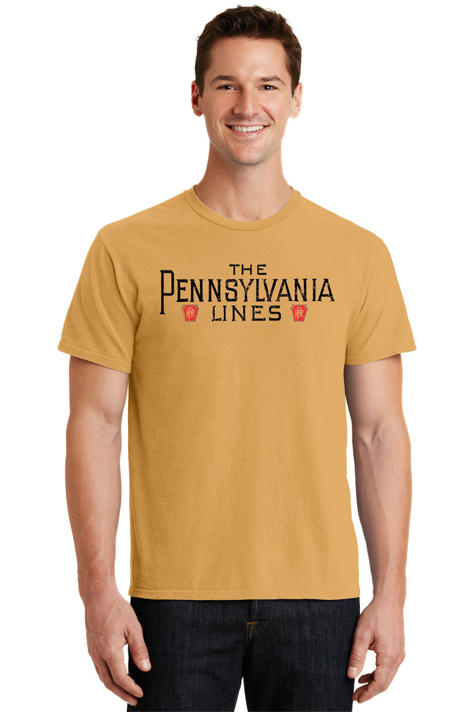 Pennsylvania Railroad Lines Faded Glory Shirt
