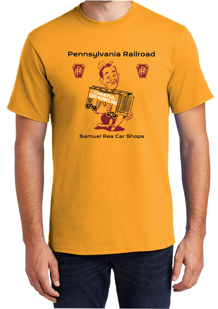 Pennsylvania Railroad "Samuel Rea Car Shops" Logo Shirt