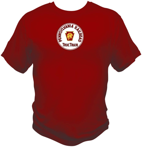 Pennsylvania Railroad (PRR)  TrucTrain Logo Shirt