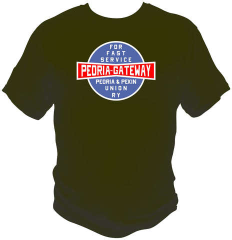 Peoria & Pekin Union Railway Shirt