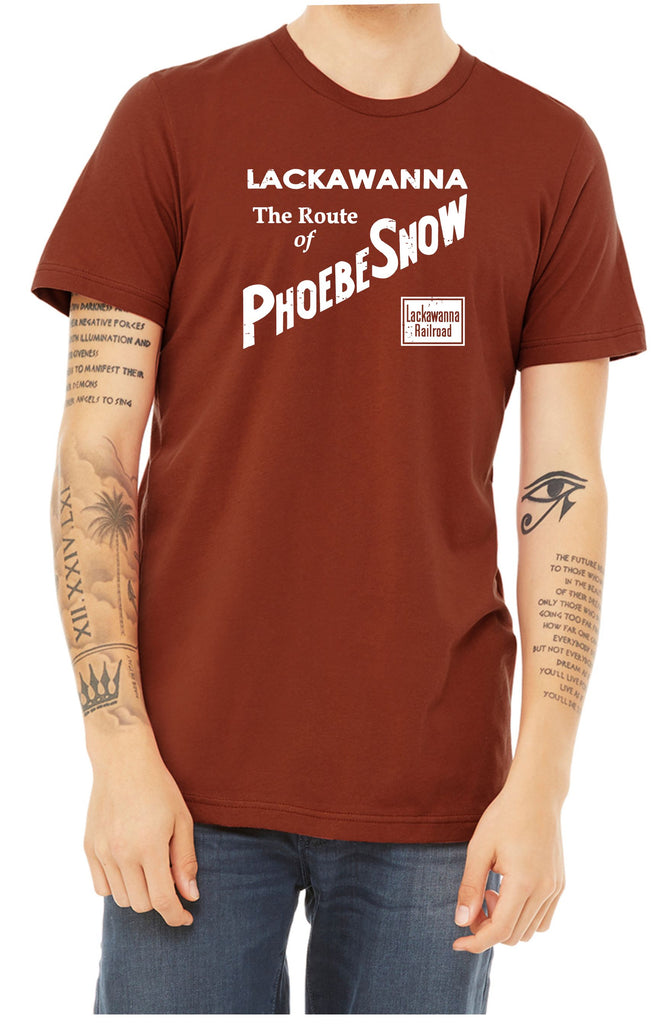 Lackawanna "Phoebe Snow" Boxcar Faded Glory Shirt