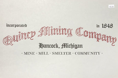 Quincy Mining Company Book