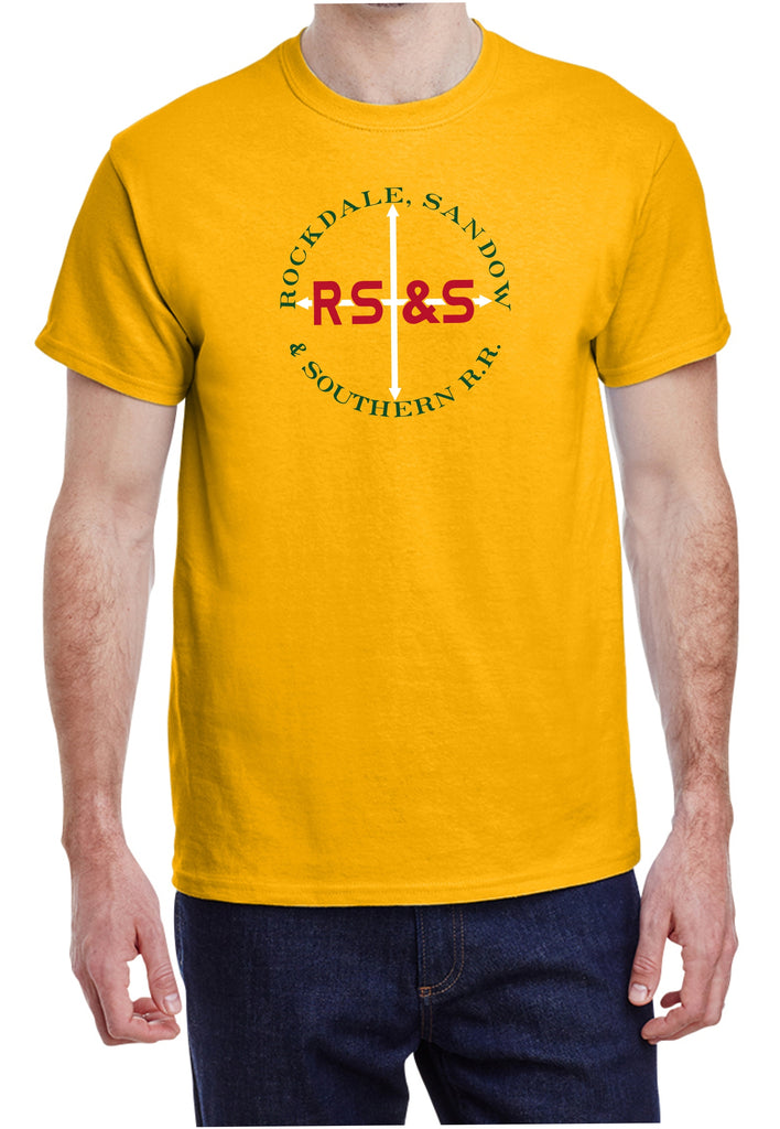 Rockdale, Sandow & Southern Railroad Logo Shirt