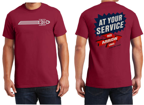 Philadelphia Suburban Trans'n Co "Red Arrow Line" Logo Shirt