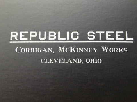 Republic Steel; Corrigan, McKinney Works Book