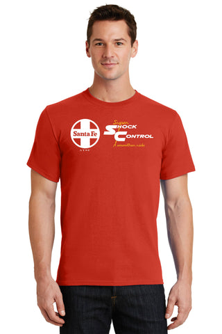 Santa Fe Railroad "Super Shock Control" Logo Shirt