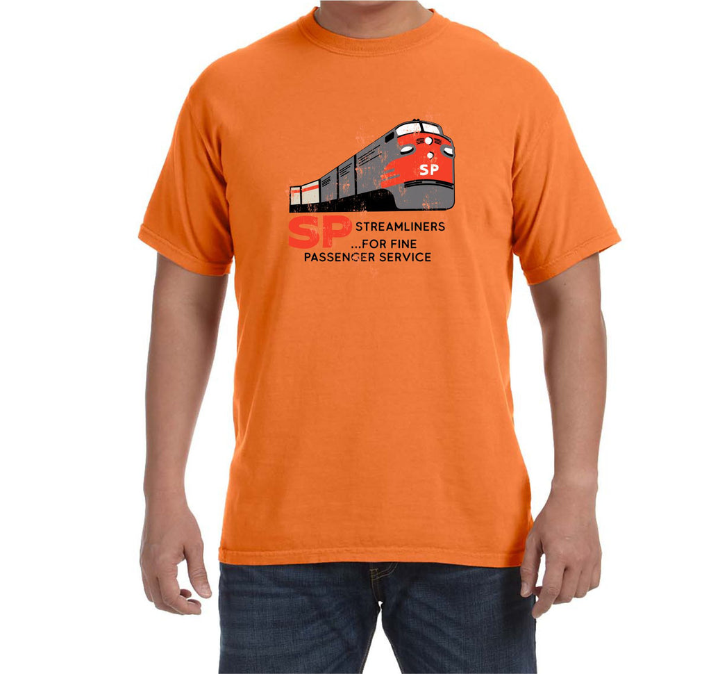 Southern Pacific Passenger Train Faded Glory Shirt