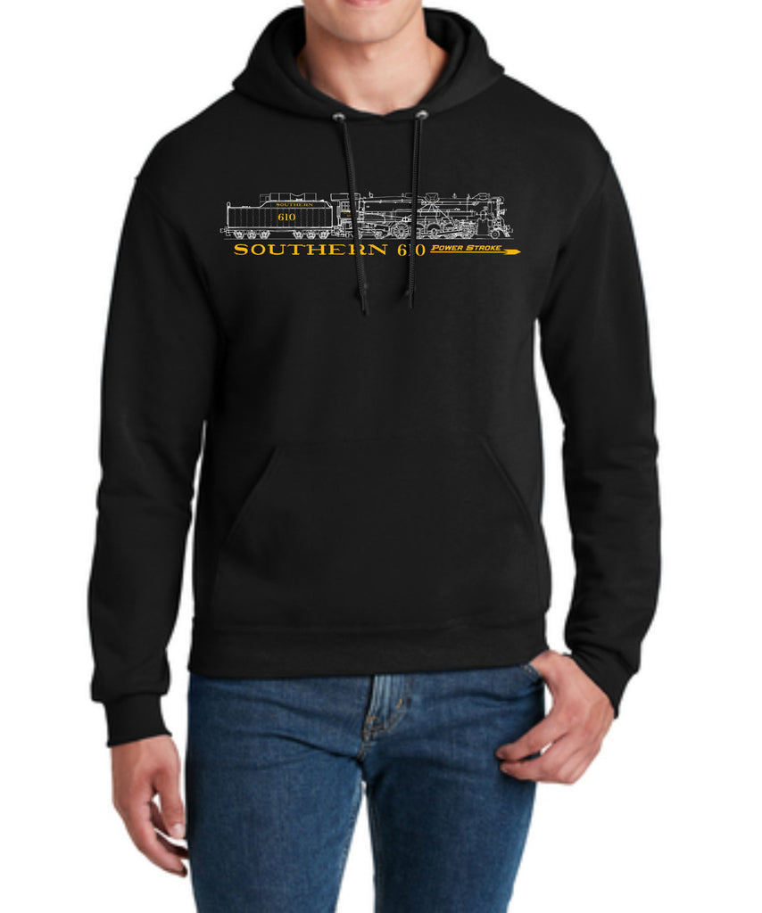 Southern Railway 610 Logo Hoodie