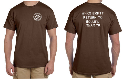 Southern Railway "When Empty Inman Yd." Logo Shirt