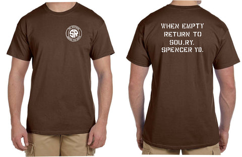 Southern Railway "When Empty Spencer Yd." Logo Shirt