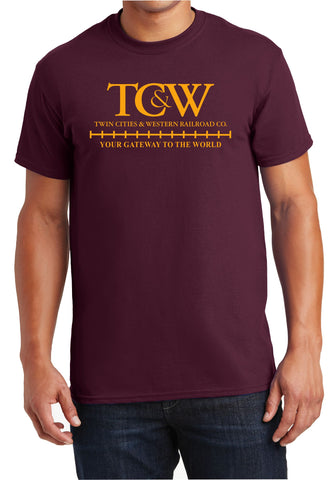 Twin Cities & Western Railroad Co. Logo Shirt