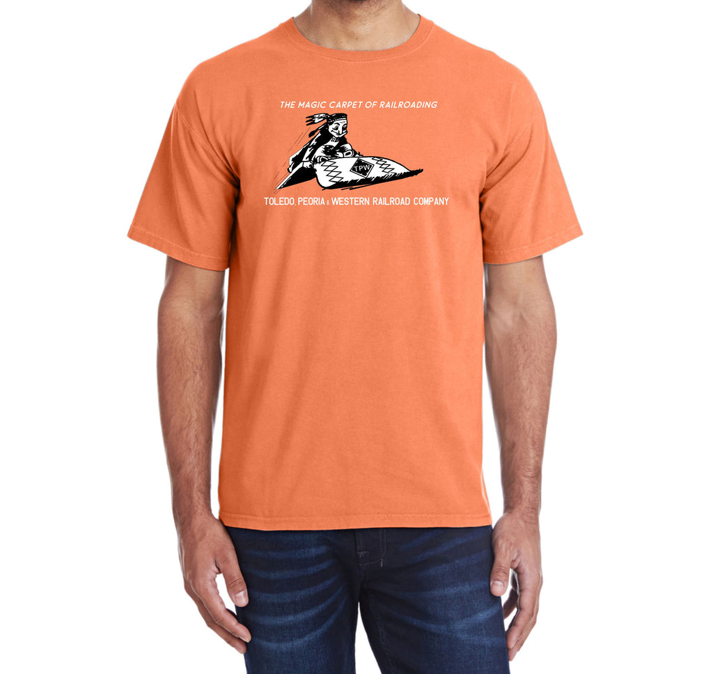 TP&W Magic Carpet Faded Gliory Logo Shirt