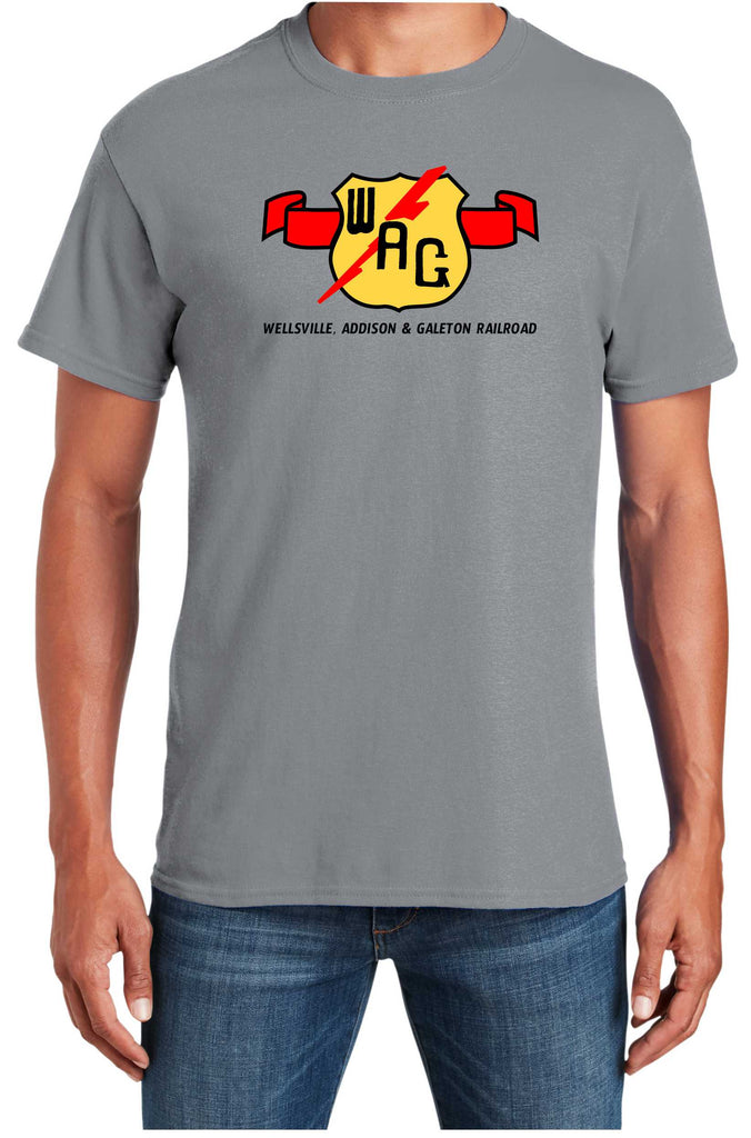 Wellsville, Addison and Galeton Railroad Logo Shirt