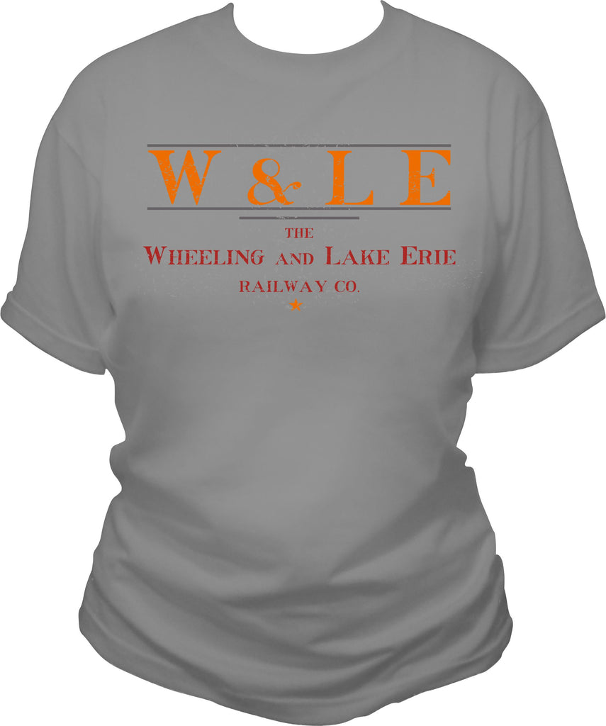 Wheeling And Lake Erie Ladies Faded Logo Shirt