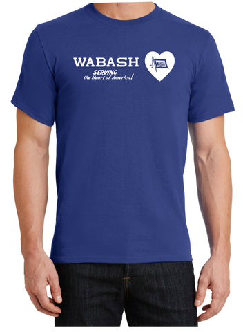 Wabash Railroad Serving the Heart of America Logo Shirt
