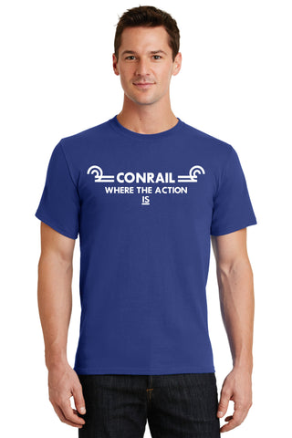 Conrail "Where the action is" Shirt