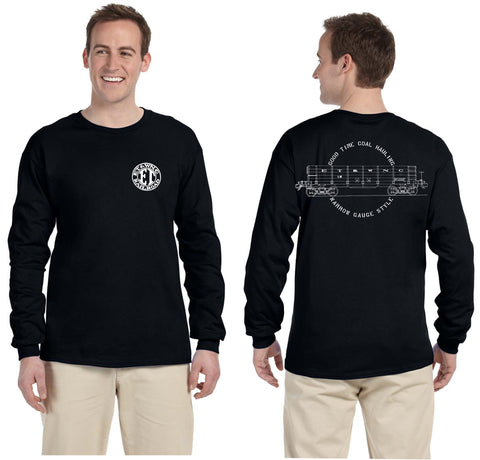 East Tennessee & Western North Carolina (ET&WNC) Coal Hopper Long Sleeve Shirt